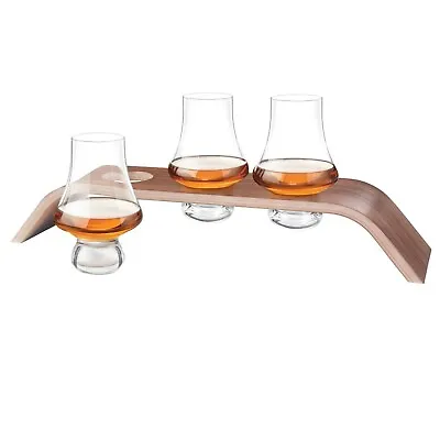 Buy Final Touch 4 Piece Handcrafted Whisky Flight Tasting Set Lead-Free Crystal • 42.99£
