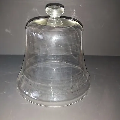 Buy Large Vintage Glass Bell Shaped Cloche • 19.50£