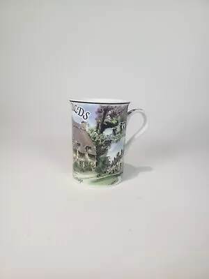 Buy Heath McCabe Cotswold Cottage Fine English Bone China Drinking Cup Hot/cold  • 9.99£