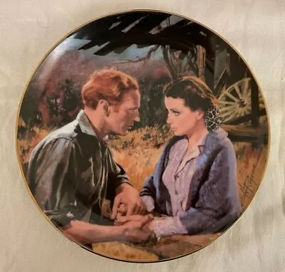 Buy Collectable“Gone With The Wind” W L George Scarlett & Ashley After The War Plate • 9.99£