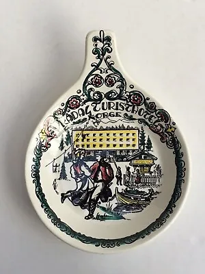Buy Vradal Tourist Hotel Memorabilia Pottery Dish Norway Stavangerflint Hand Painted • 11.50£