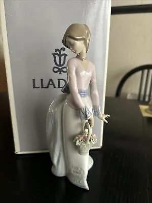 Buy Lladro Collector’s Society 1994 Figurine “Basket Of Love” 7622 (Retired) Boxed • 35.88£