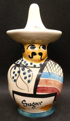 Buy Mexican Man Hand Painted Sugar Shaker Probably By Toni Raymond Potteries England • 28.27£