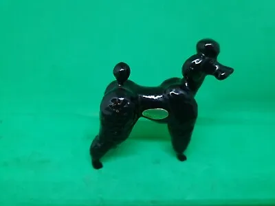 Buy Lovely  Beswick Dog Figure ~ Black Poodle ~ Standing  • 18£