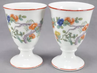 Buy Rare Pair Of Rosenthal Indian Tree Pattern Porcelain Egg Cups C 1920 - 1930s • 47.95£