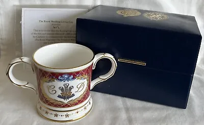 Buy Cased Coalport Bone China 1981 Royal Wedding Loving Mug Limited Edition 489/1000 • 8£