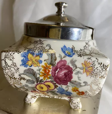 Buy English Ware Floral Porcelain Lancaster & Sandland Sugar W Cheltenham Plate Lid • 36.99£