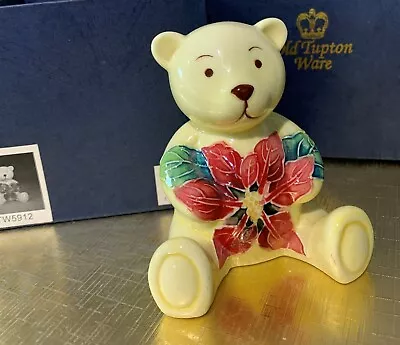 Buy Old Tupton Ware Teddy Bear Tubed Lined Porcelain With Poinsetta Perfect Boxed • 16.99£