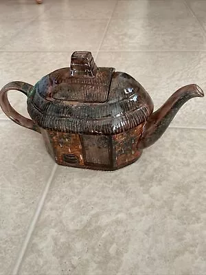 Buy Vintage Tony Wood Cottage Teapot Staffordshire England K050 • 15.18£