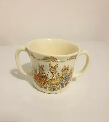 Buy Vintage 1936 Royal Doulton Beatrix Potter Bunnykins Cup Mug Christening China • 7.99£