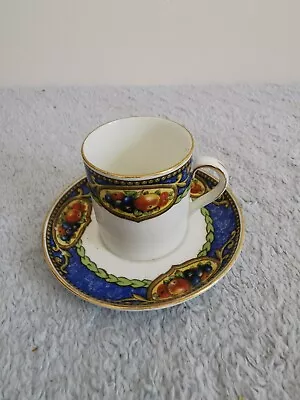 Buy Antique Grosvenor Old English 'Blue Cathay' Espresso Cup And Saucer, Coffee Cup✨ • 8.99£