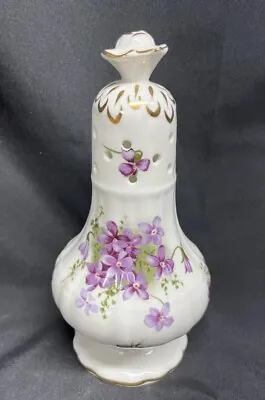 Buy  Vintage Hammersley China Victorian Violets Sugar Shaker Pre Owned England. • 23.71£