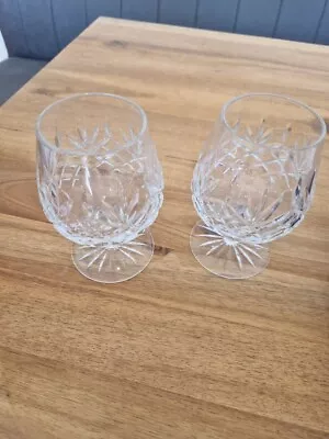 Buy Edinburgh Crystal Cordial Glasses, Set Of 2, Etched, Labelled • 25£
