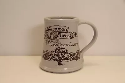 Buy Chris Aston Pottery Sherwood Forest Robin Hood Country Mug Stein Tankard *rare* • 10£