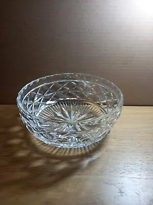 Buy Vintage Cut Glass Crystal Fruit Bowl • 8£