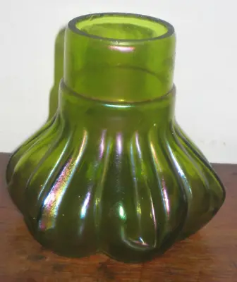 Buy Austrian Iridescent Glass Vase  Art Nouveau • 75£