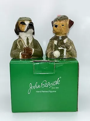 Buy John Beswick Mr & Mrs Doug & Teresa  The Hunters JBSP7 Salt & Pepper Pots • 9.99£