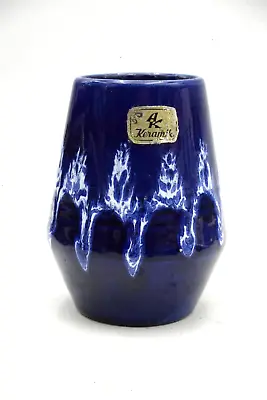Buy Vintage Blue Alfred Klein Keramik 635 10 W. Germany Vase/Ornament • 8.99£