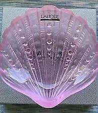 Buy LALIQUE -  Pink Scallop Bowl (1117700) • 145£