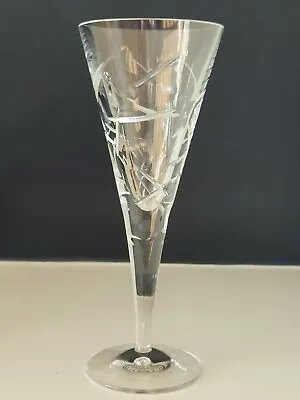 Buy Royal Doulton Crystal “LUNAR” Cut Wine Glass –8  Signed 1st - VGC • 19.99£