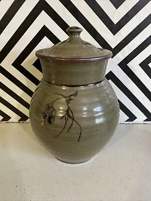 Buy Large Glenshee Scottish Studio Pottery Jar • 19.99£