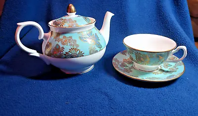 Buy Fortnum & Mason High Tea Teapot Tea Cup Teacup And Saucer Set • 1.20£