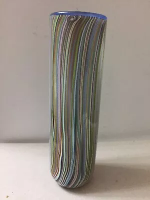 Buy Isle Of Wight Glass Zanfirico Vase,7.1/4” High • 35£