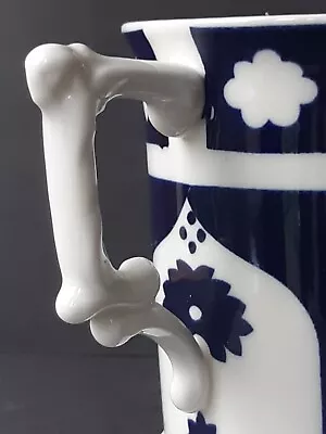 Buy ROYAL CROWN DERBY Unfinished Imari Pattern Porcelain Loving Cup Blue White 1128 • 14.95£