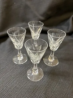 Buy Set Of 4 Baccarat  Tourville  Crystal Stemmed Cordial/Shot Glasses • 55.65£