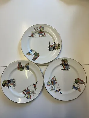 Buy Job Lot Regal Ware Made In England Children’s Nursery Plates 7” Diameter Vintage • 4.99£