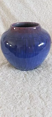Buy Stunning Lovatt's Langley Stoneware Electric Blue Vase • 14.99£