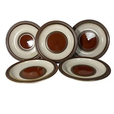 Buy 5 Denby Stoneware Potters Wheel Side Plates • 16.99£