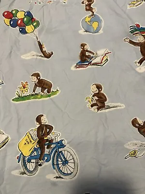 Buy Curious George Duvet Cover Pottery Barn Kids, Full/Queen Size, RARE!! EUC. • 119.88£