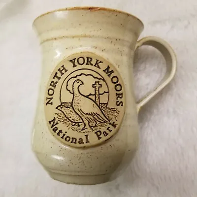 Buy North York Moors National Park England UK Mug Sutton Hull Mushroom Pottery • 14.18£