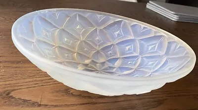 Buy Beautiful Antique Lalique Style Opalescent Bowl, Made In France • 85£