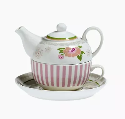 Buy Ceramic Teapot Fine Bone China Teapot With Ceramic Cup  Peonia Collection • 8£