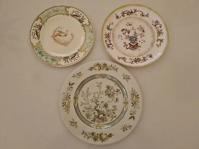 Buy 3 Vintage Plates - Royal Worcester,  Royal Doulton (Tonkin) & Myott & Sons • 19.99£