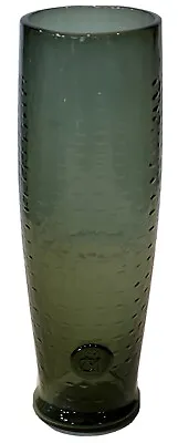 Buy Reijmyre Swedish Smoky Textured Glass Pilsner? Vase CM Crown Emblem Seal • 38.52£