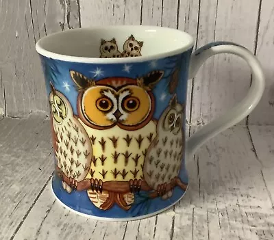 Buy Dunoon Hooters Owl Mug Jane Brookshaw Fine Stoneware • 10£