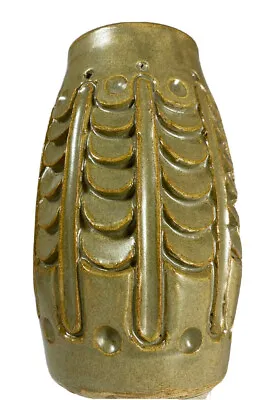 Buy Studio Pottery ARMADILLO Grenade Vase OOAK MCM Brutal Retro Rooke Interest Vtg • 54.98£