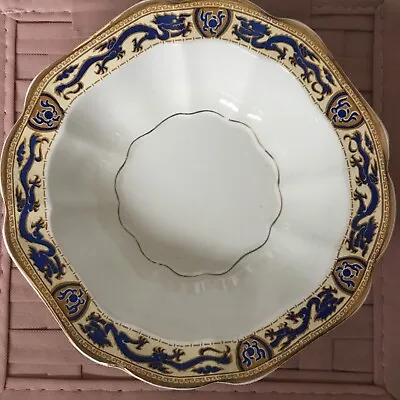Buy Blue And White China Bowl Booths Silicon Dragon Pattern • 0.99£