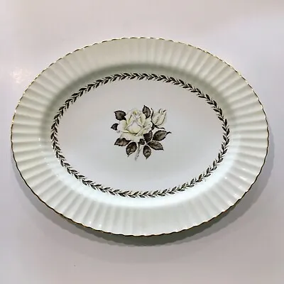 Buy Melanie Rose Large Serving Platter By Paragon Yellow Rose Bone China England 16  • 61.57£