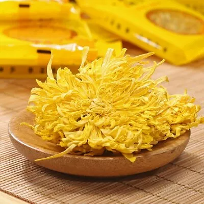 Buy 100 Blooms Chrysanthemum Tea Flower Blossom Cooling Healing Golden Floral Tea • 15.86£