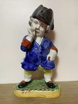 Buy Antique 19th Century Staffordshire Toby Jug / Tobacco Jar And Cover Snuff Taker • 25£