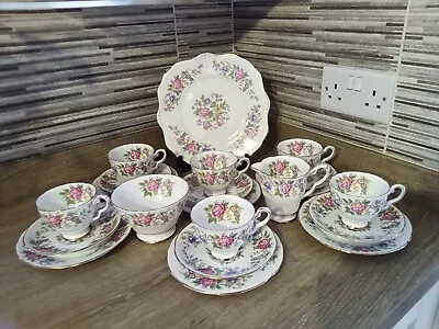 Buy Royal Stafford Rochester 21 Piece Vintage Teaset Excellent Condition • 45£
