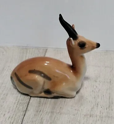 Buy Ussr Lomonosov Russia Pottery Antelope Gazelle Red Back Stamp Collectable • 1.99£