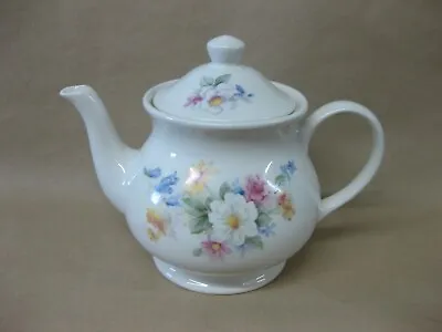 Buy Vintage Sadler Teapot ~ Floral Flower Decoration ~ 1 3/4 Pints • 14.99£