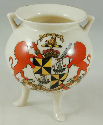 Buy Vintage Goss Crested China Pot - Duke Of Argyll • 5£