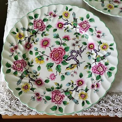 Buy James Kent   Chinese Rose   Pattern  Display Plate X 2  VINTAGE Good Condition • 11.99£