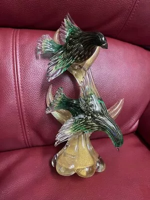 Buy Murano Glass Venetian Object Art Glass H30cm 12in. Antique Bird Big Used Jp • 289.11£